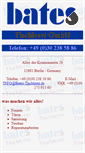 Mobile Screenshot of bates-tischlerei.de